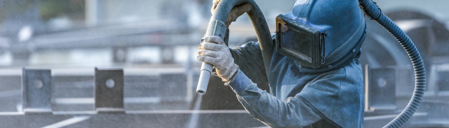 Povrchová úprava a ochrana kovových konstrukcí tryskáním a metalizací